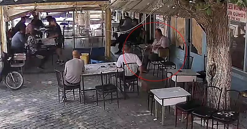 Çay ocağında oturan 3 çocuk babası adamın acı ölümü