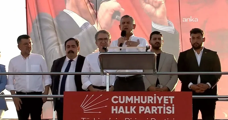 Özgür Özel Millet İradesine Sahip Çıkıyor mitinglerinin 36 ncısı için Adıyaman’da
