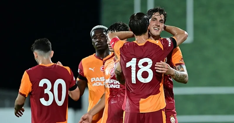 Galatasaray hazırlık maçında farklı kazandı