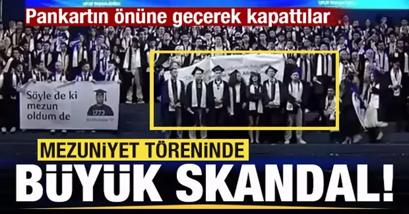 İstanbul Teknik Üniversitesi mezuniyet töreninde skandal! Ayetten rahatsız oldular!