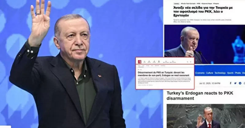 Erdoğan ın PKK konuşması dünya manşetlerinde: Yeni bir sayfa açıldı