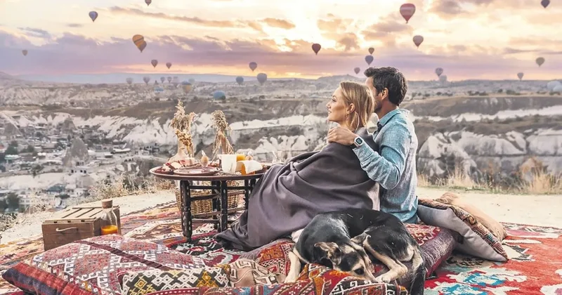 Dünyanın en romantik yeri Kapadokya