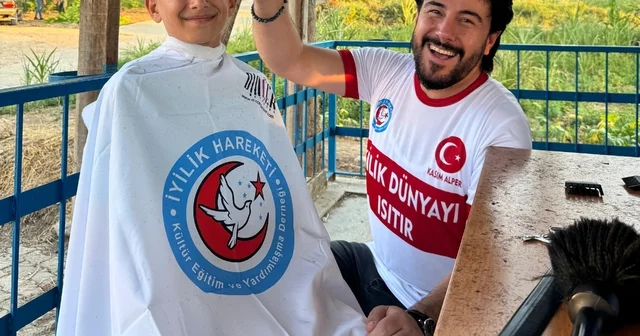 İyilik Hareketi Derneği Gönül Tıraşı Projesi devam ediyor Amasya Haberleri