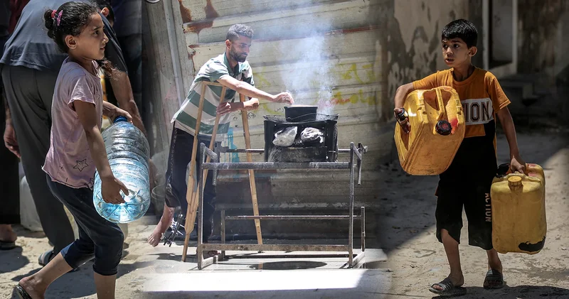 Gazze de yetersiz beslenme vakaları arttı