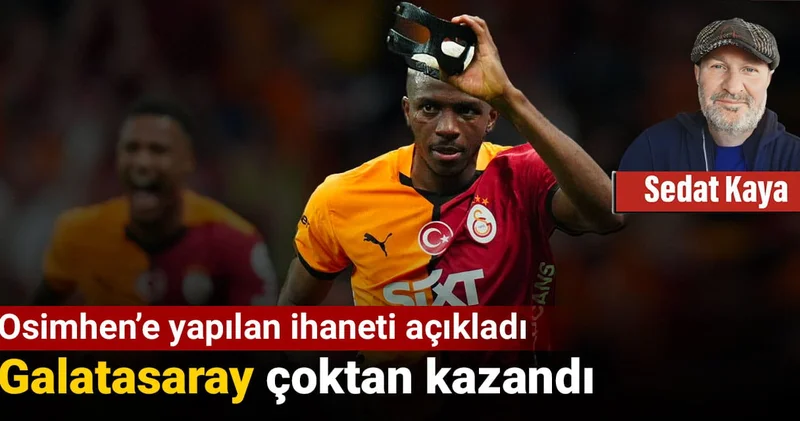 Osimhen e yapılan ihaneti açıkladı: Galatasaray çoktan kazandı