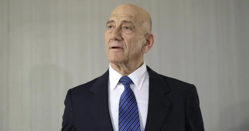 Eski İsrail Başbakanı Olmert: İsrailliler, Batı Şeria da her gün Filistinlileri öldürüyor