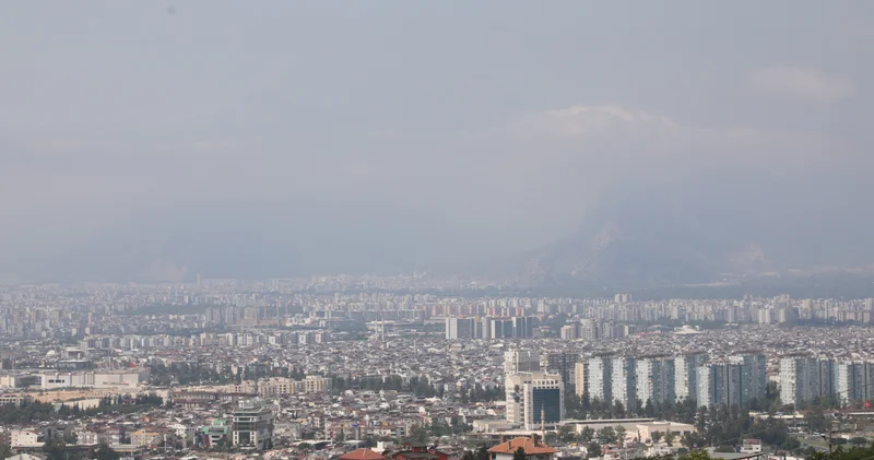 Antalya’yı nem bulutları kapladı