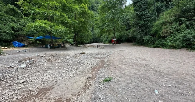 Sakarya da Maden Deresi ve şelalesi kurudu Sakarya Haberleri