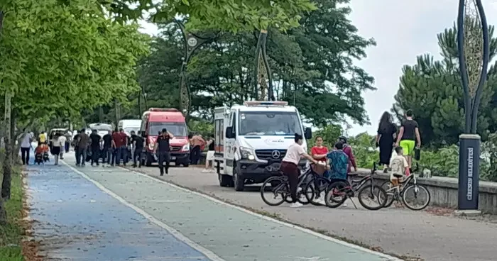 Giresun’da boğulma tehlikesi geçiren şahıs hastaneye kaldırıldı