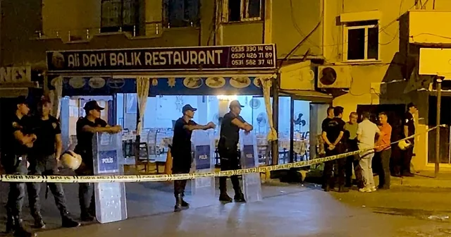 Restoranda silahlı ve bıçaklı hesap kavgası; 1 i ağır, 7 yaralı Mersin Haberleri