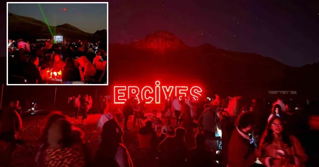 Gökyüzü tutkunları meteor yağmurunu Kayseri’nin zirvesinde izledi Konya Haberleri