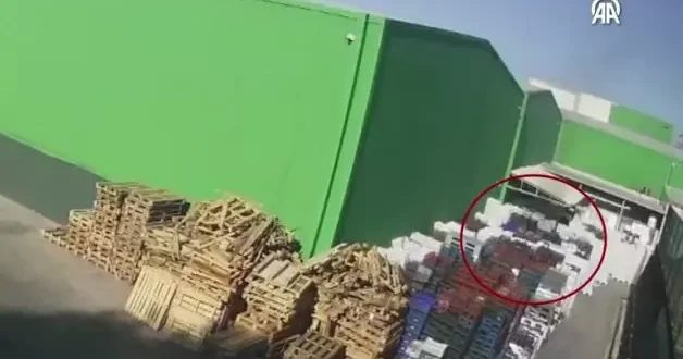 Süt fabrikasında feci şekilde can verdiler! İşçilerin son anları böyle görüntülendi.