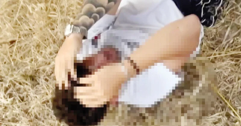 İşkence kamerada... Gasp edip diline sigara bastılar