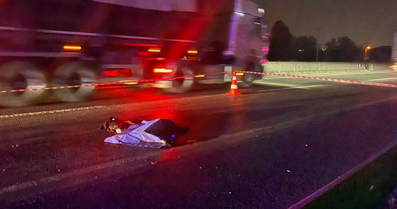 Yolu geçerken cipin çarptığı kadın hayatını kaybetti