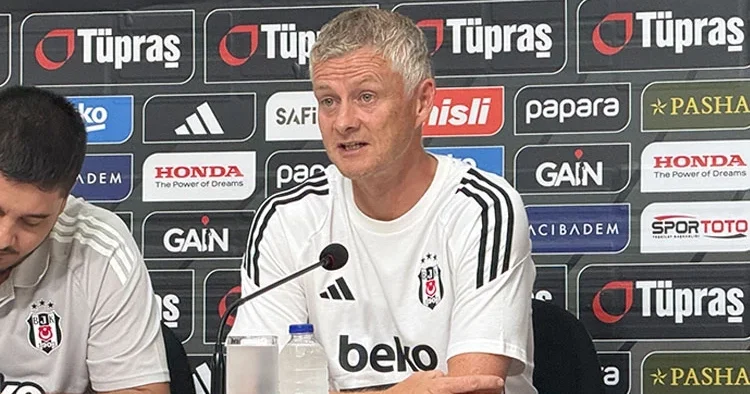 Beşiktaş Teknik Direktörü Solskjaer dan St. Patrick s maçı öncesi açıklamalar! Formayı hak edenler giyiyor