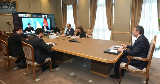 Cumhurbaşkanı Yardımcısı Yılmaz, Ukrayna konusundaki Gönüllüler Koalisyonu Liderler Zirvesi ne katıldı Ankara Haberleri