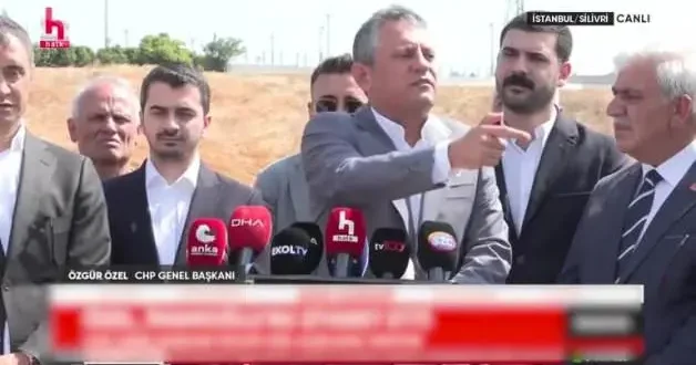 CHP genel başkanı Özgür Özel Cumhurbaşkanı Recep Tayyip Erdoğan a çirkin ifadelerde bulundu