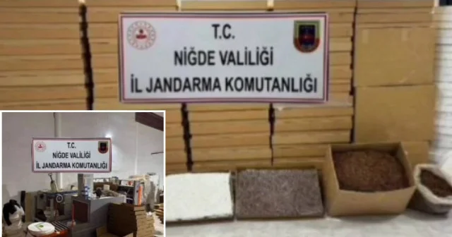 Kaçak sigara operasyonu: 50 milyon TL’lik malzeme ele geçirildi Gündem Haberleri