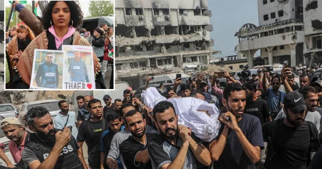 Fransa da Gazze de gazetecileri öldüren İsrail protesto edildi Dünya Haberleri