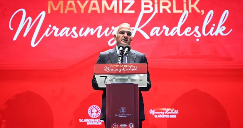 Bakan Ersoy duyurdu: 754 yıllık miras, barışın sesi oldu!