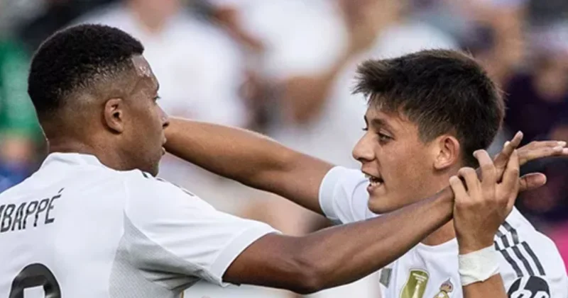 Arda Güler, Kylian Mbappe yi 10 numara hissettiriyor