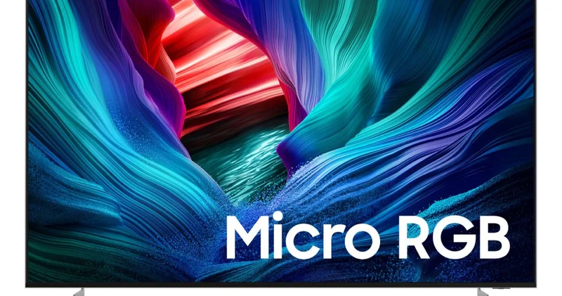 Dünyanın ilk Micro RGB televizyonu