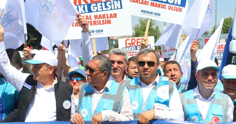 Memur Sen den toplu sözleşme eylemi