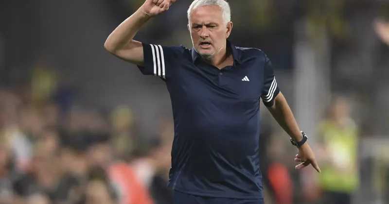Mourinho dan maç biter bitmez flaş açıklama