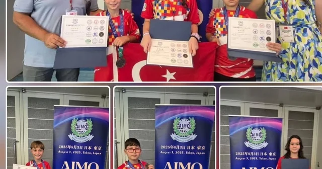 Japonya daki matematik olimpiyatlarında bronz madalya ve liyakat ödülü aldılar Samsun Haberleri