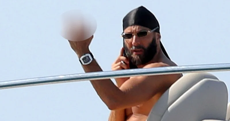 Karim Benzema dan paparazzilere tuhaf tepki magazin haberleri