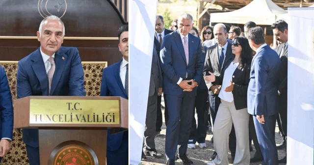 Bakan Ersoy Tunceli de turizm hedeflerini açıkladı: Tam anlamıyla bir hazine Tunceli Haberleri