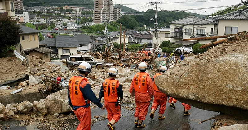 Japonya’da sel ve toprak kayması: 3 kişi öldü, 4 kişi kayıp
