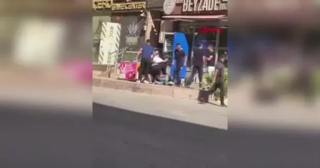 Siirt te tekmeli, yumruklu kavga