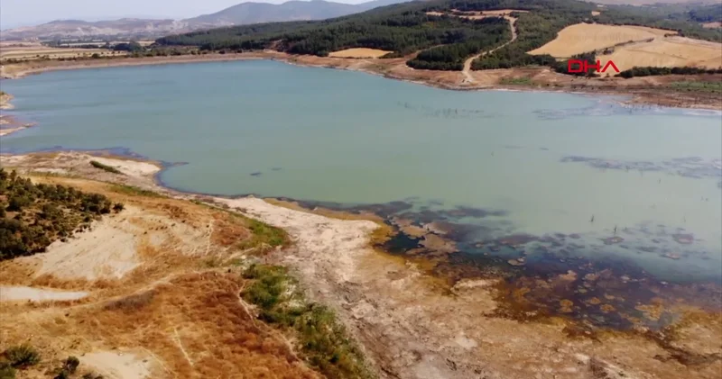 Tarımsal amaçlı kullanılan gölet kritik seviyede: Vali incelemelerde bulundu