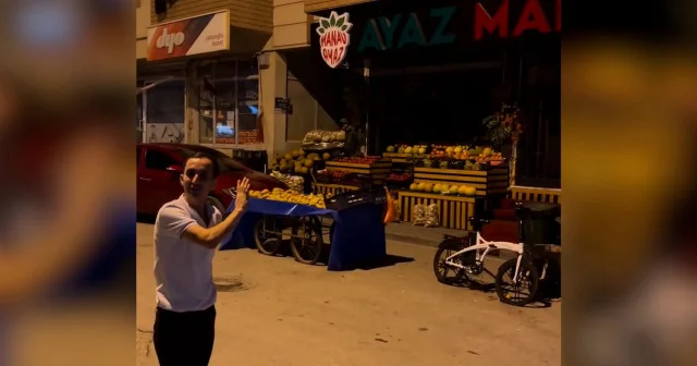 Bayburt ta vatandaşı şaşırtan manav: Esnaf kapılarını kilitlemiyor VİDEO İZLE