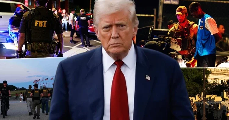 Washington da zırhlı araç ve askerler sokaklara indi! Trump yalan söyledi iddiası ortalığı karıştırdı