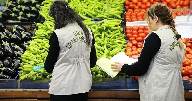 Ankara da gıda denetimleri: 320 bin etiket yakalandı