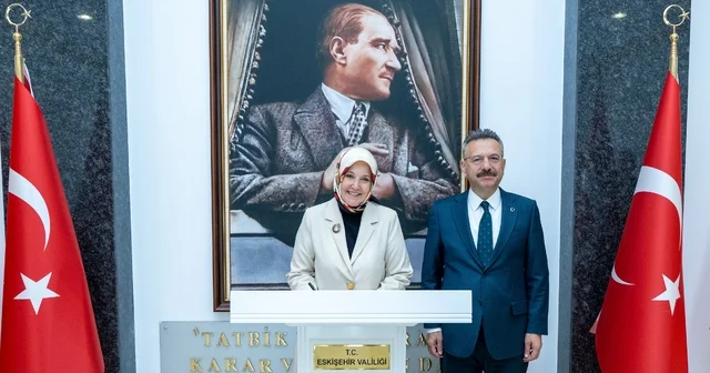 Aile ve Sosyal Hizmetler Bakan Yardımcısı Yenigün, Eskişehir Valisi Aksoy u ziyaret etti Eskişehir Haberleri