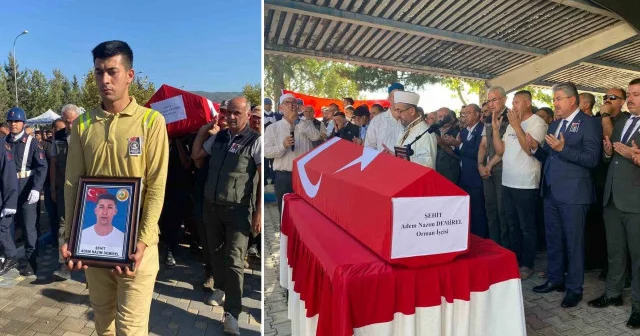 Şehit olan orman personeli Demirel son yolculuğuna uğurlandı Gündem Haberleri