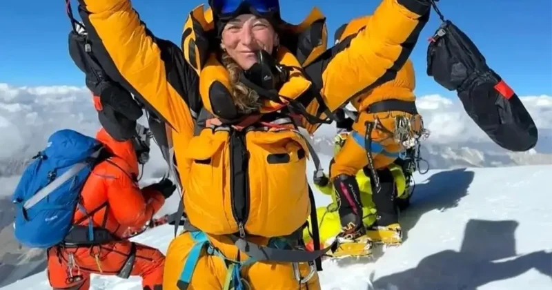 Denizlili dağcıdan büyük başarı! K2 ye çıkan ilk Türk kadını oldu