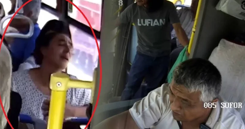 Otobüs şoförü bayılan yolcuyu hastaneye böyle yetiştirdi!