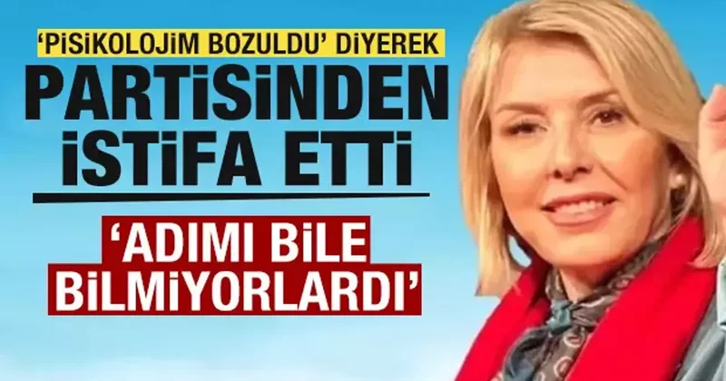 Gülsüm Özer, görevi ve partisinden istifa etti Böyle isyan etti: Adımı bile bilmiyorlardı