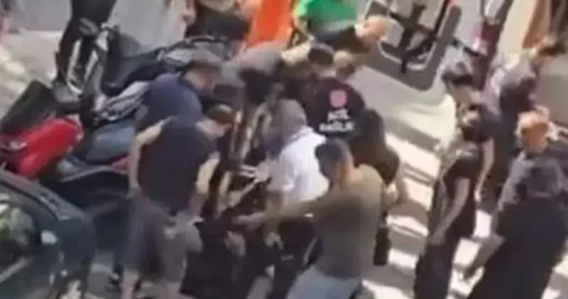 Güngören de sokakta yürüyen kişiye silahlı saldırı