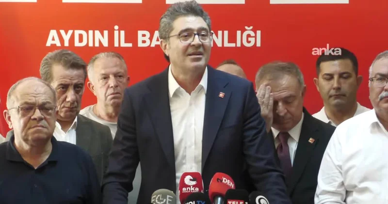 CHP den Aydın İl Başkanlığında açıklama: Hainleri unutmayacağız