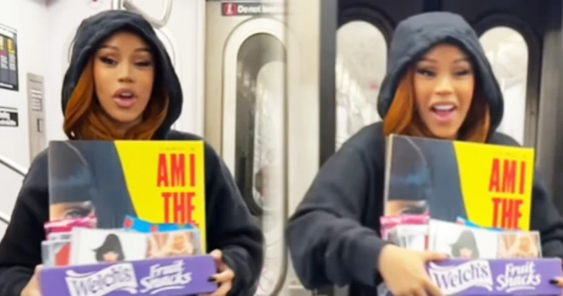 Cardi B, New York metrosunda albüm sattı Magazin haberleri