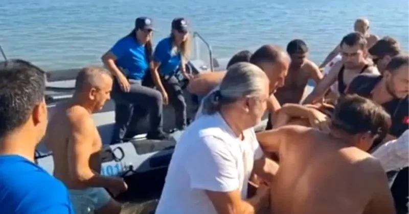 Arsuz’da Denizde Beyin Kanaması Geçiren Vatandaş Kurtarıldı