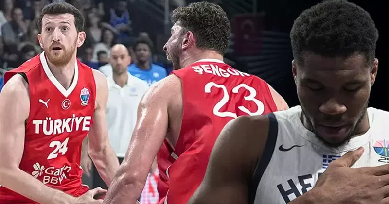 12 Dev Adam, Yunanistan ı ezdi geçti Usta isimden övgü dolu sözler geldi: Antetokoumpo yu sahadan sildi! Fanatik Gazetesi Basketbol Haberleri Spor