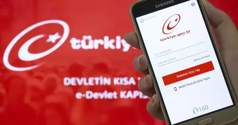 e Devlet te yeni hizmet