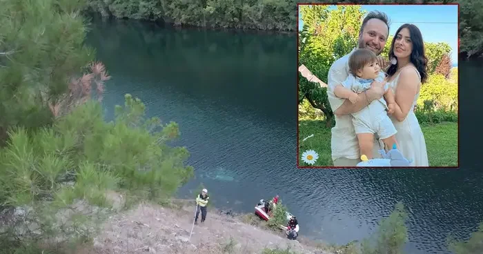 Samsun da kahreden olay: Anne, baba ve 3 yaşındaki oğlu otomobil ile Kızılırmak a uçtu!