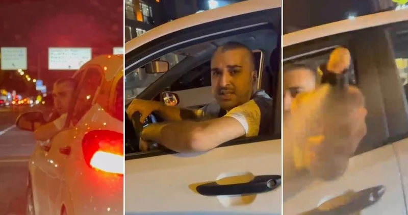 Yol verme kavgasında biber gazı sıktı: Kadın sürücü görme kaybı yaşadı